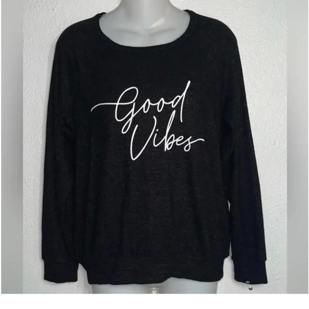 Buffalo David bitton women's sweater size small black long sleeve